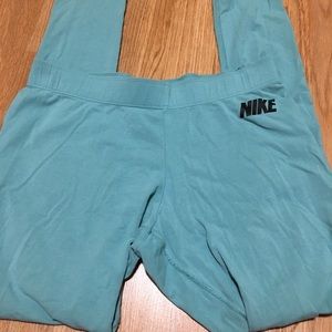 Blue Nike Leggings